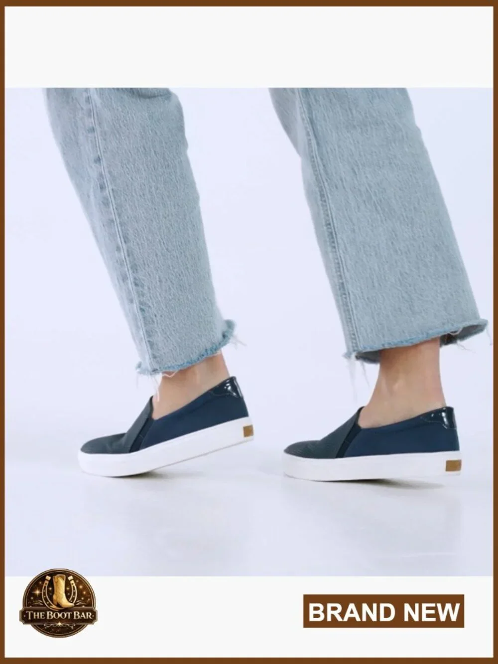 Lightweight Slip-On Sneakers with Recycled Lining, Foam Cushioning